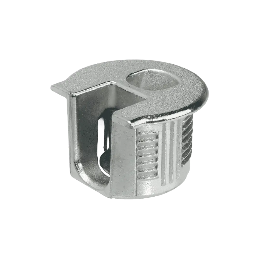 Bague d’armoire nickelée 20/r/16 avec bride