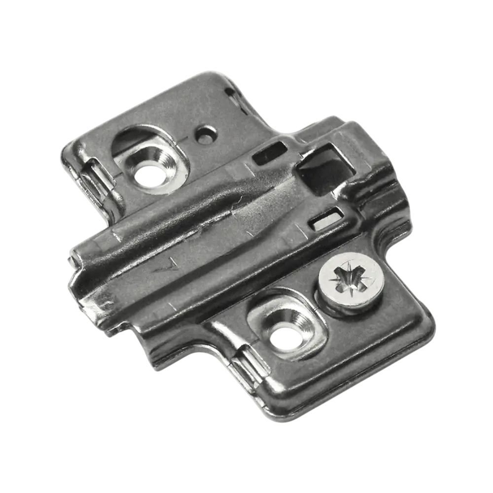Base charnière ajustable (vis 7 mm) avec chevilles Ø11,5 mm