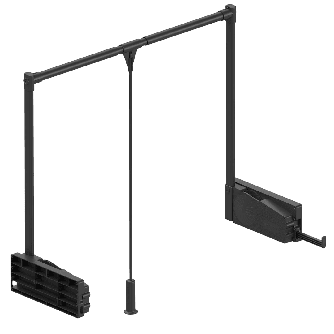 Cintre mobile abatible, capacité 10 kg